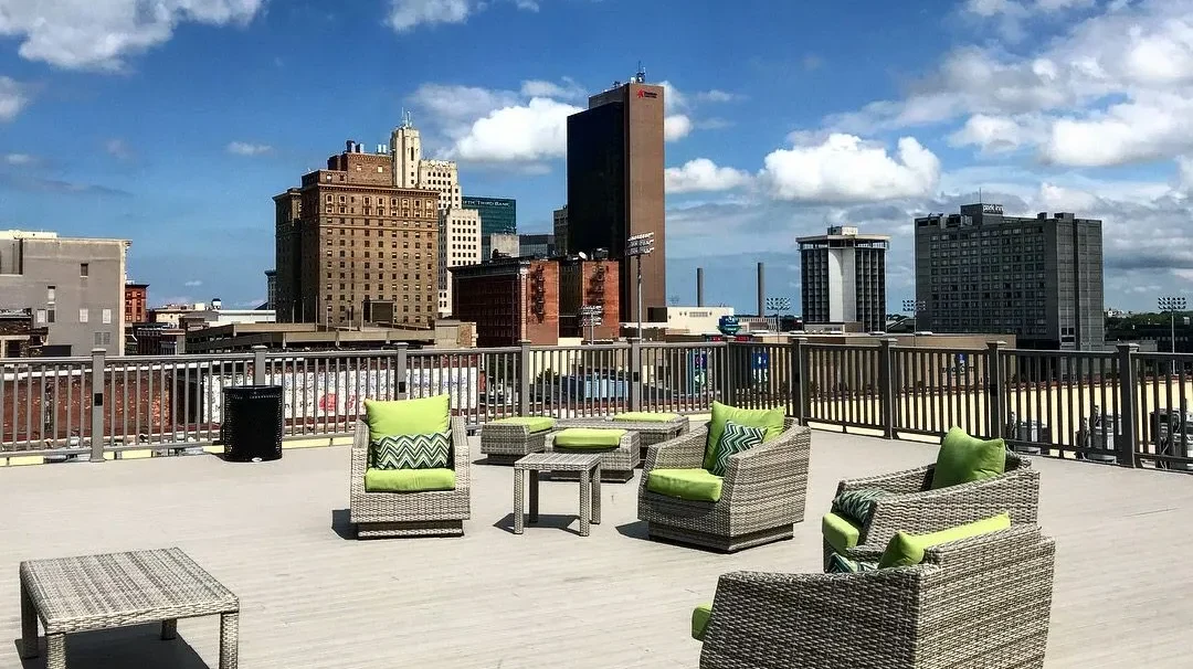 Rooftop at Vistula District Apartments